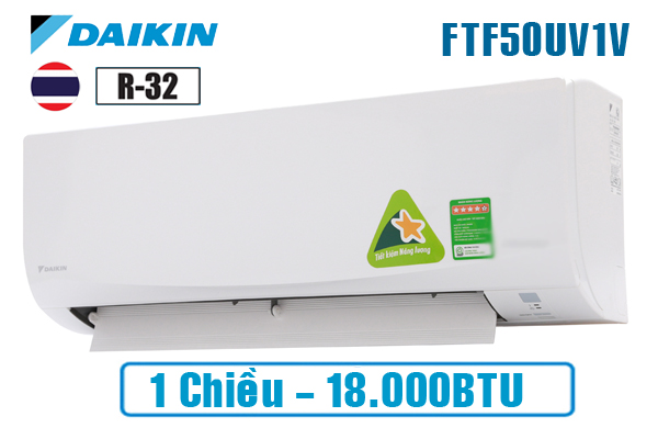 Điều hòa Daikin FTF50XV1V 18000 BTU 1 chiều gas R32