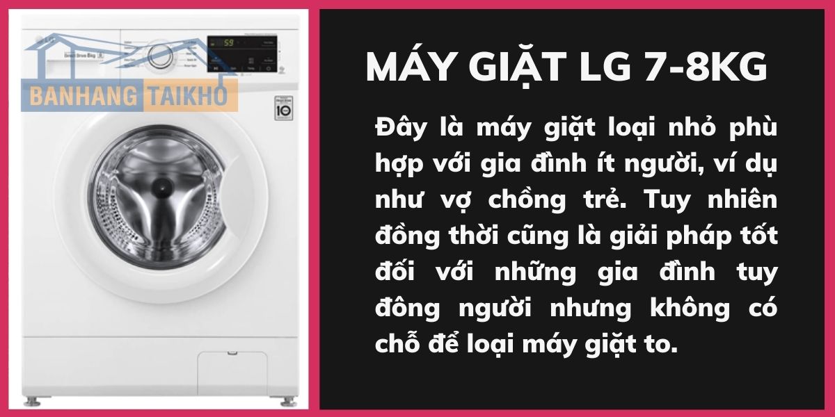 Máy giặt LG 9kg 1