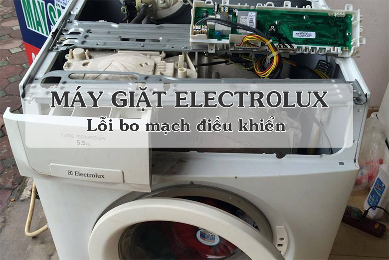máy giặt Electrolux không vắt, vắt kêu to, vắt không khô do bo mạch bị lỗi
