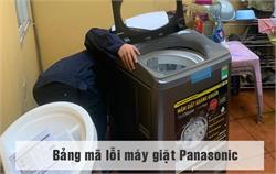 Bảng mã lỗi máy giặt Panasonic và cách khắc phục đơn giản tại nhà