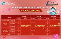 [CASPER THÔNG BÁO] Gói hàng trưng bày ĐIỀU HÒA chào Xuân 2023