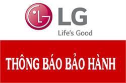 Chính sách bảo hành sản phẩm LG (mới nhất)