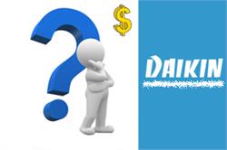 Điều hòa Daikin 1 chiều 18000BTU giá bao nhiêu?