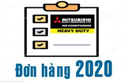 Đơn hàng điều hòa Mitsubishi Heavy chào Xuân Canh Tý 2020