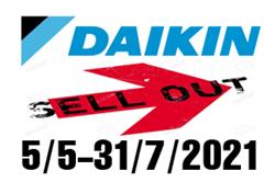 Hỗ trợ bán ra điều hòa Daikin RAC [5/5-31/7/2021]