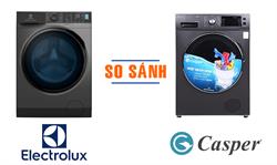 So sánh máy giặt Casper và Electrolux [Đánh giá & phân tích 2022]