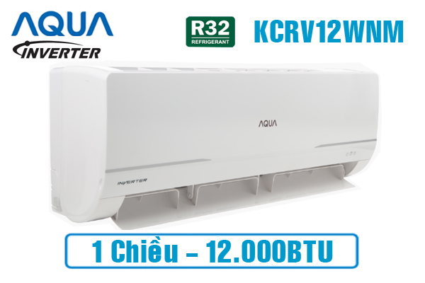 AQUA AQA-KCRV12WNM, Điều hòa AQUA inverter 12000BTU 1 chiều