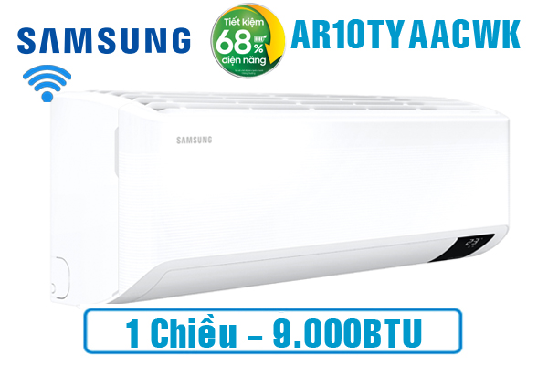 Samsung AR10TYAACWKNSV, Điều hòa Samsung 9000 BTU inverter Smart