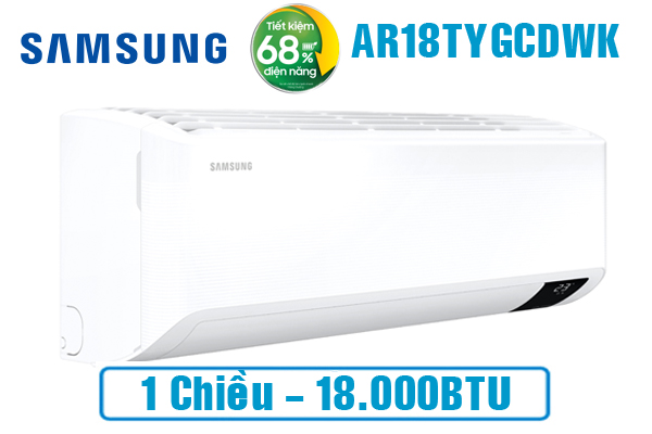 AR18TYGCDWKNSV, Điều hòa Samsung 18000BTU inverter Wind-Free