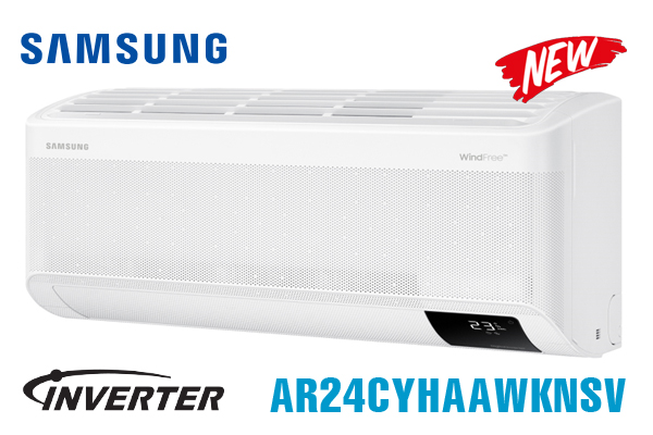 AR24CYHAAWKNSV, Điều hòa Samsung 24000BTU inverter Wind-Free