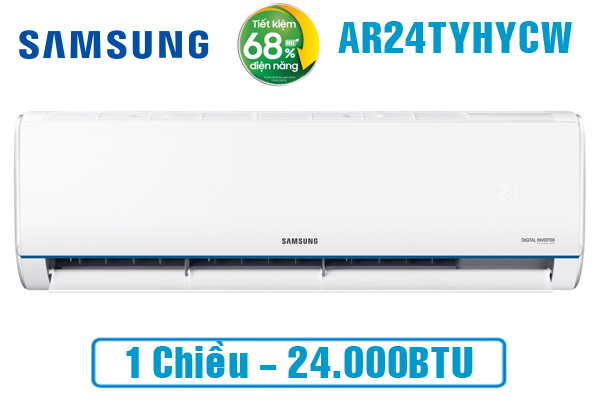 Samsung AR24TYHYCWKNSV, Điều hòa Samsung 24000BTU 1 chiều