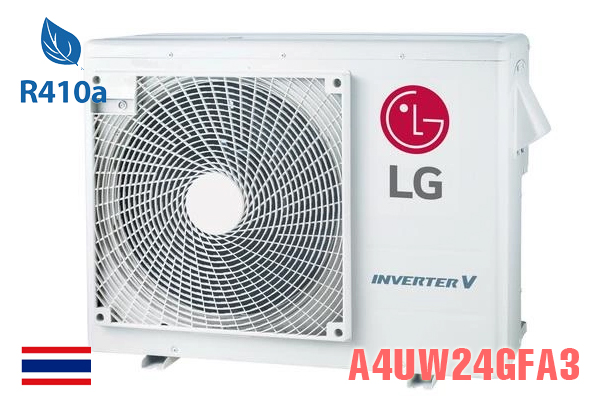 Điều hòa multi LG A4UW24GFA3 2 chiều 1 nóng 4 lạnh [Model 2022]