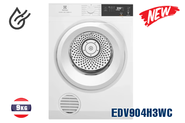 Máy sấy Electrolux EDV904H3WC 9kg thông hơi giá rẻ 2024