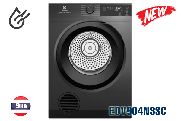 Máy sấy Electrolux 9kg EDV904N3SC thông hơi giá rẻ 2024