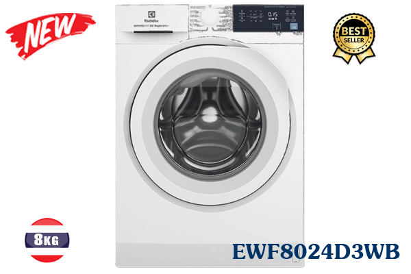 Máy giặt Electrolux EWF8024D3WB 8Kg inverter màu trắng