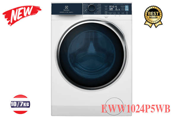 Máy giặt Electrolux 10 kg sấy 7kg EWW1024P5WB