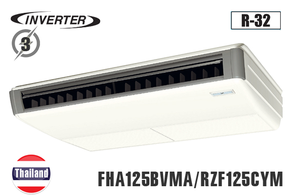 FHA125BVMA/RZF125CYM, Điều hòa áp trần Daikin 45000BTU inverter 3 Pha