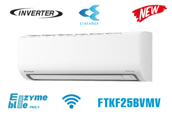 Điều hòa Daikin FTKF25BVMV 9000 BTU 1 chiều inverter [Model 2026]