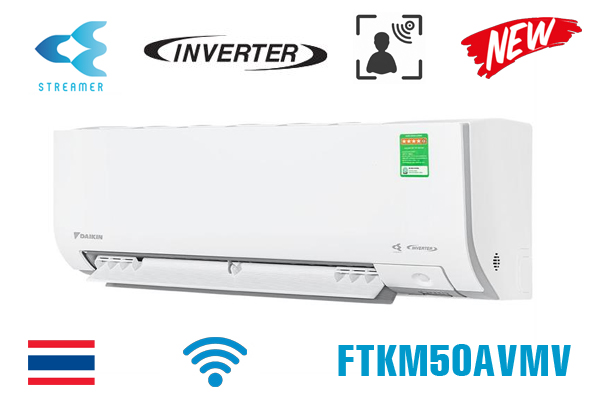 Điều hòa Daikin 18000 BTU 1 chiều FTKM50AVMV inverter