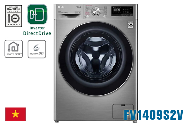 LG FV1409S2V, Máy giặt LG cửa ngang 9kg [Giá rẻ nhất 2020]