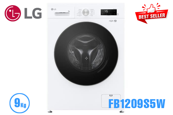 LG FB1209S5W, Máy giặt LG 9kg cửa ngang [Giá rẻ nhất 2025]
