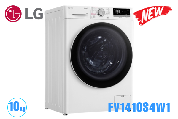 Máy giặt LG 10kg inverter FV1410S4W1 [Model 2023, Giá rẻ nhất HN]