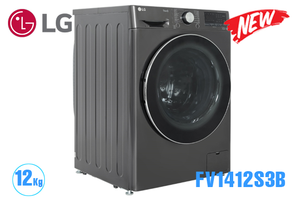 Máy giặt LG 12kg inverter FV1412S3B [Giá rẻ 2023]