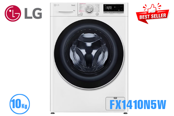 Máy giặt LG inverter 10 kg FX1410N5W AI DD [màu trắng]