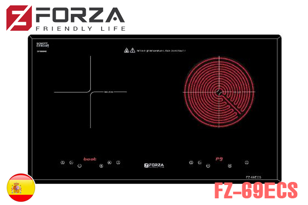 Forza FZ-69ECS, Bếp từ hồng ngoại Forza chính hãng Spain