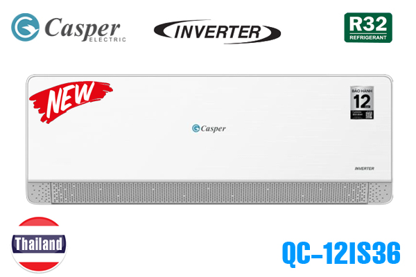 Casper QC-12IS36, Điều hòa Casper 12000 BTU inverter 1 chiều
