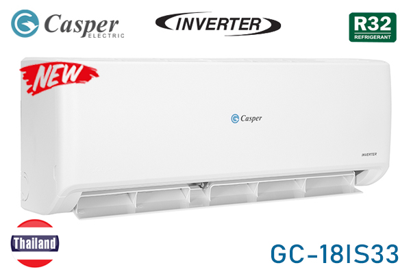 Điều hòa Casper GC-18IS33 18000BTU 1 chiều inverter [Model 2022]