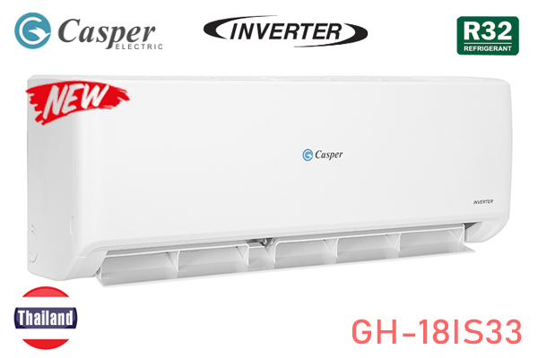 Điều hòa Casper GH-18IS33 18000BTU 2 chiều inverter [Model 2022]