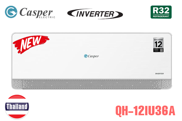 Casper QH-12IU36A, Điều hòa Casper 12000 BTU inverter 2 chiều