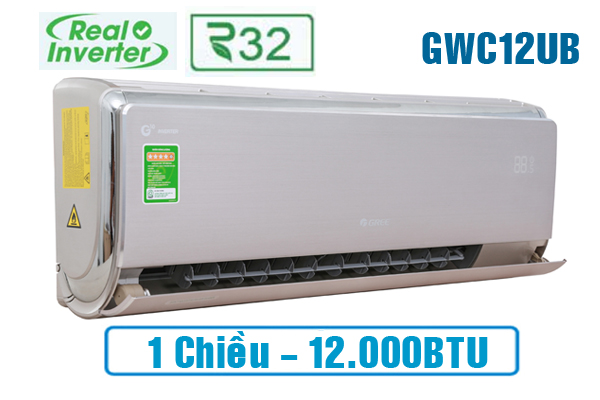 Gree GWC12UB-S6D9A4A, Điều hòa 1 chiều Gree inverter 12000BTU