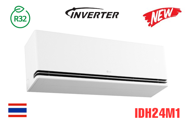 Điều hòa LG 2 chiều 24000BTU IDH24M1 inverter giá rẻ 2025