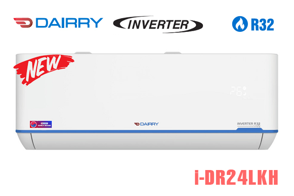 Dairry i-DR24UVH, Điều hòa Dairry 2 chiều 24000BTU inverter