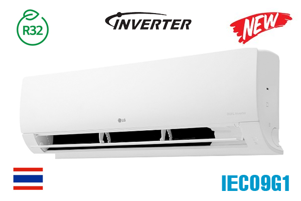 LG IEC09G1, Điều hòa LG 9000 BTU 1 chiều inverter giá rẻ 2025