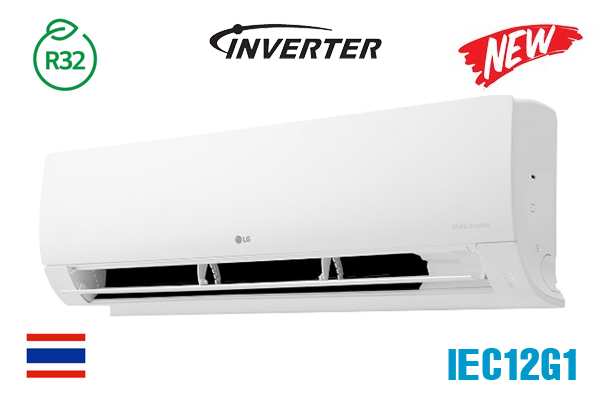 LG IEC12G1, Điều hòa LG 12000BTU 1 chiều inverter giá rẻ 2025