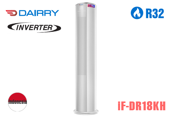 iF-DR18KH, Điều hòa tủ đứng Dairry 18000BTU 2 chiều inverter