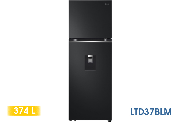Tủ lạnh LG 374 lít 2 cánh LTD37BLM lấy nước ngoài
