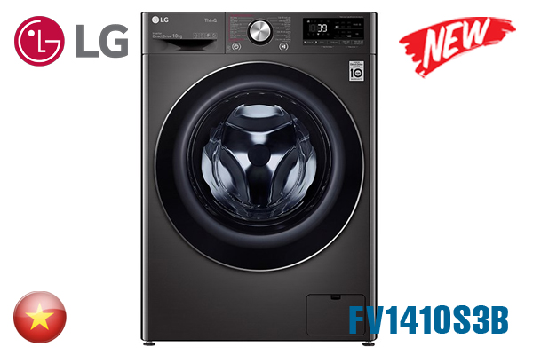 Máy giặt LG FV1410S3B 10kg cửa ngang inverter [Màu ghi Xám]