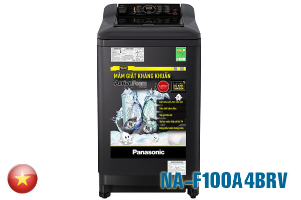 Máy giặt Panasonic NA-F100A4BRV 10kg chính hãng, giá rẻ