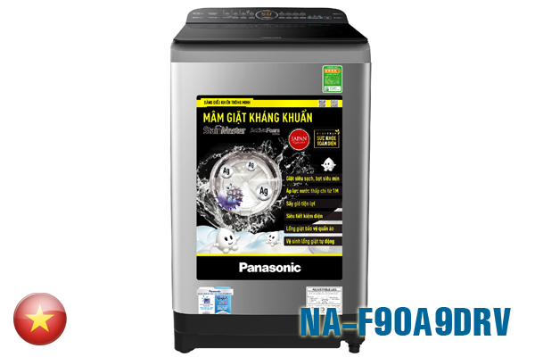 Máy giặt Panasonic 9Kg NA-F90A9DRV chính hãng, giá rẻ