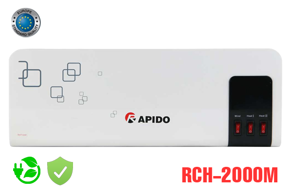 Máy sưởi gốm Rapido RCH2000-M chính hãng, giá rẻ