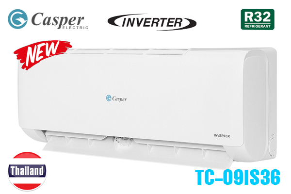 Điều hòa Casper TC-09IS36 9000 BTU 1 chiều inverter [Giá rẻ 2024]