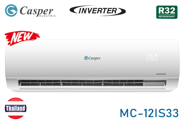 Điều hòa Casper MC-12IS33 12000 BTU 1 chiều inverter gas R32