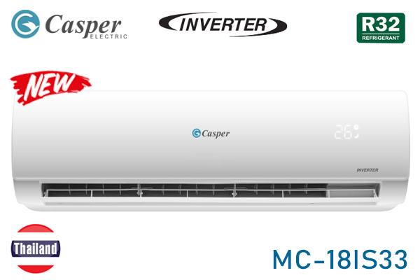 Điều hòa Casper MC-18IS33 18000 BTU 1 chiều inverter gas R32