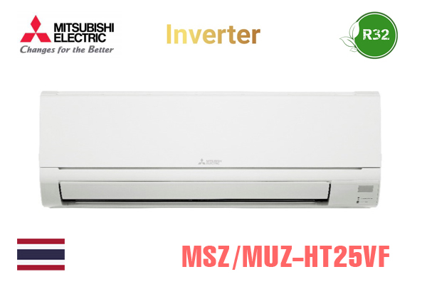 Điều hòa Mitsubishi Electric 9000BTU 2 chiều inverter MSZ-HT25VF [Model 2023]