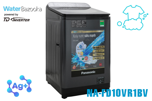 Máy giặt Panasonic NA-FD10VR1BV inverter 10.5 kg Giá rẻ, Giao ngay