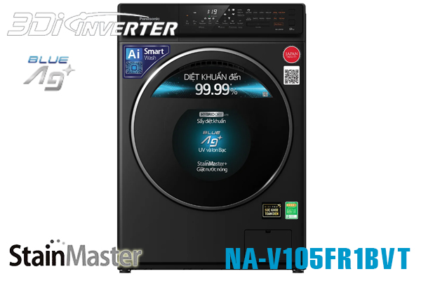 Máy giặt Panasonic NA-V105FR1BV Giá rẻ, Hỗ trợ trọn đời